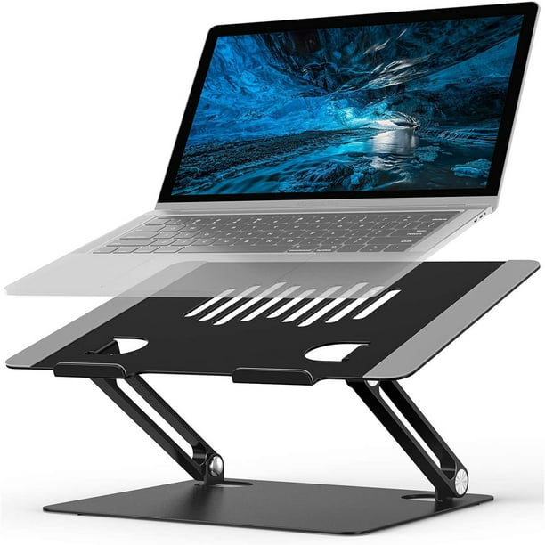 Suitable for All Laptops 10-17 Inches Laptop Stand Multi-Angle Adjustable Computer Stand Ergonomic Aluminum Laptop Accessories Portable Laptop Stands Foldable Withstands up to 44 Lbs Suitable for All Laptops 10-17 Inches Laptop Stand Multi-Angle Adjustable Computer Stand Ergonomic Aluminum Laptop Accessories Portable Laptop Stands Foldable Withstands up to 44 Lbs